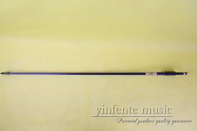 1 pcs 66+1 # Cello Bow   Carbon fiber Round Stick Ebony fr og Flower Pattern 4/4 New