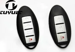 Smart Remote Shell Chiave per Infiniti G35 G37 GTRG25 Chiavi Grezze Auto Di Emergenza con Lama Uncut