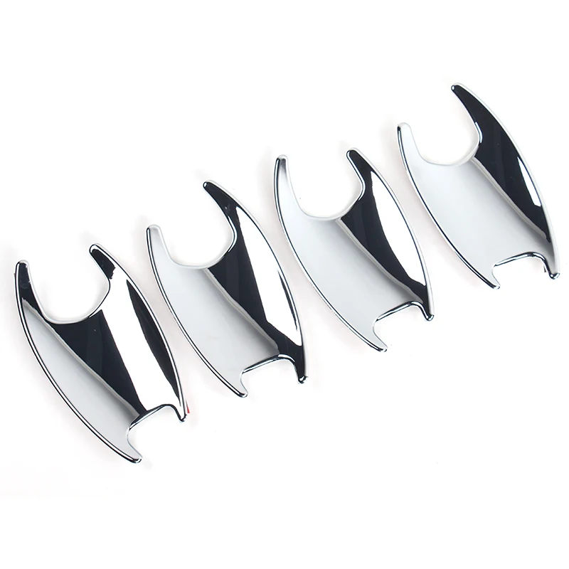 Car Styling Chrome Door Handle Bowl Frame Molding Cover Trim Decorative sticker for BMW 5 7 Series 5GT F10 F01 F07 Accessories
