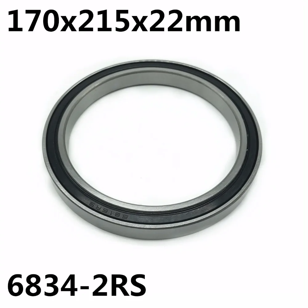 

1pcs 6834-2RS 170x215x22 mm The high quality of ultra-thin deep groove ball bearings 6834RS 6834