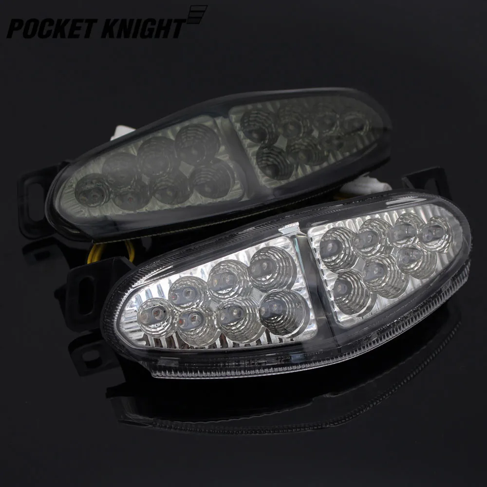 LED Tail Brake Light Turn Signal For KAWASAKI KLZ 1000 VERSYS 12-16, NINJA 400R ER-4N 11-13 Motorcycle Integrated Blinker Lamp