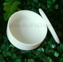 

99.3% alumina crucible with lids / 80ml / cylindrical corundum crucible / ceramic crucible