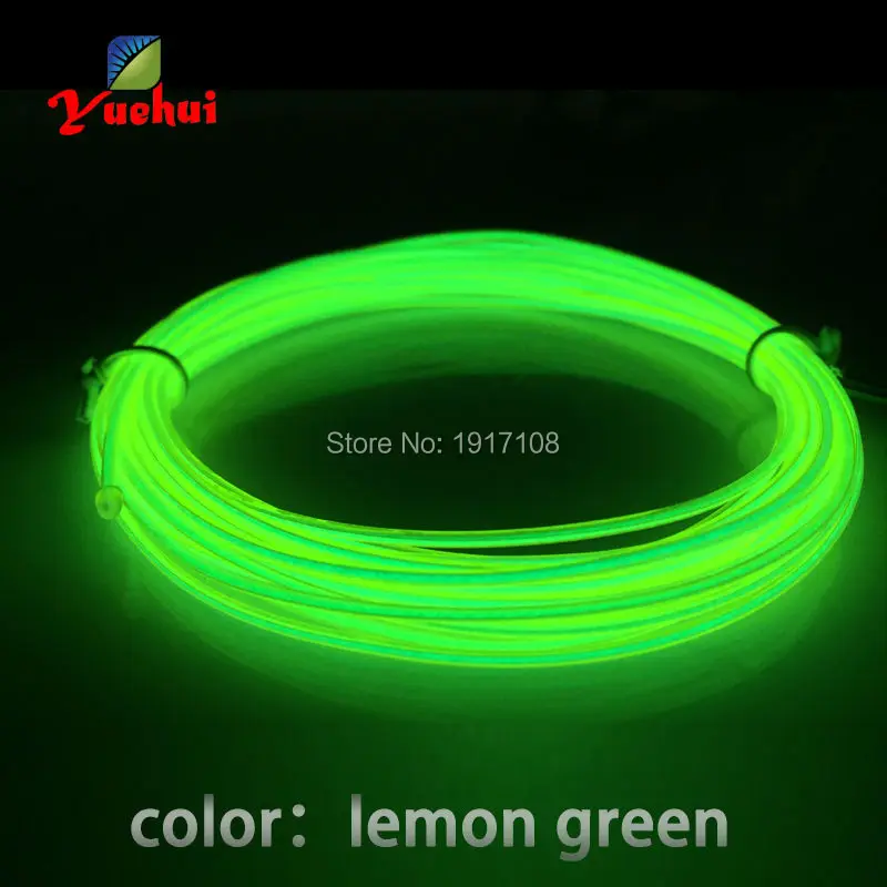 NEW 1.3mm 20M Powered By AC110V EL Wire Flexible LED thread Neon glowing light for Christmas tree and house Wedding Decoration