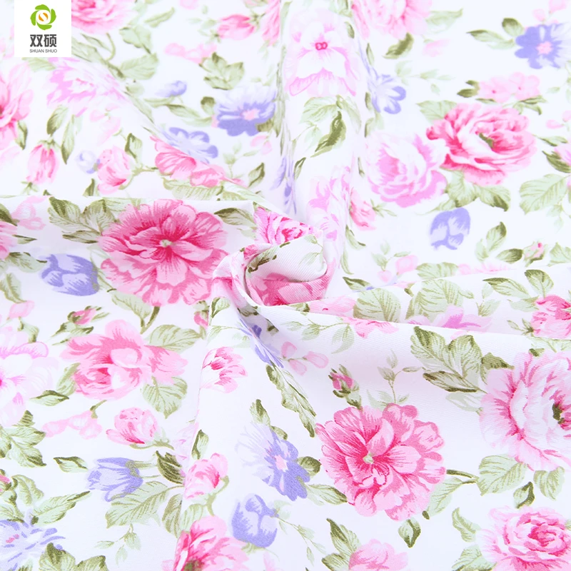 Cotton Fabric Pink Series Fabric For Patchwork Fabric Fat Quarters Bundle Sewing For Fabric 8pcs/lot 40cm*50cm A2-8-1