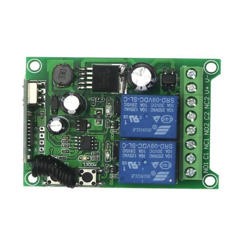 

2000m DC12V 24V 8CH Wireless Remote Control Light Switch Relay Output Radio RF Transmitter+433MHz Receiver Gate Garage opener