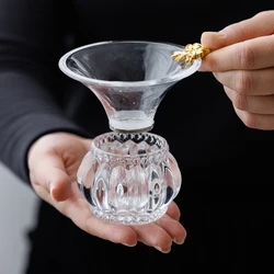 TANGPIN transparent glass tea strainer tea filters chinese kung fu tea accessories