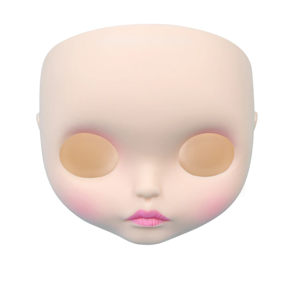 Fortune Days Blyth doll New Face plate including the back plate and screws many kinds of style,matte face,lips carve, eyebrow