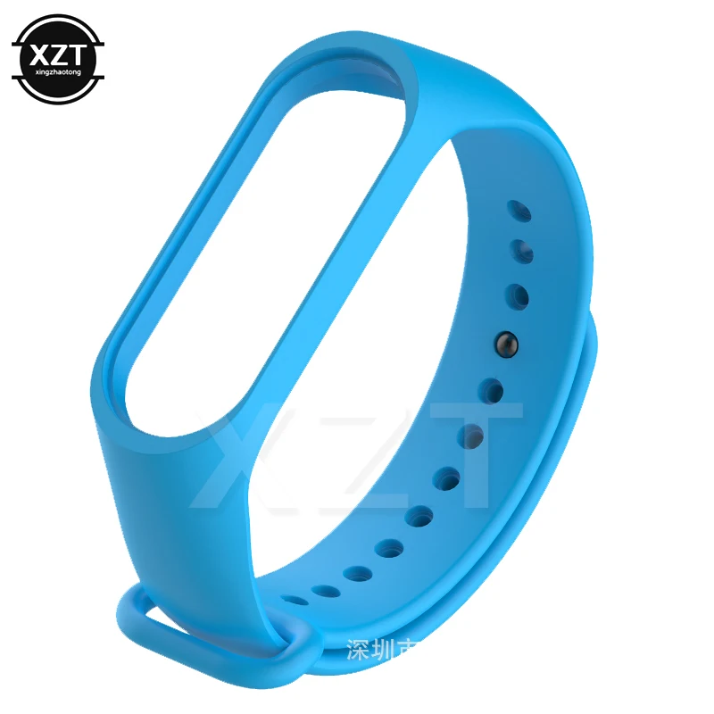 1pcs 실리콘 손목 스트랩 Xiao mi Mi 밴드 3 팔찌 스트랩 Mi 밴드 3 다채로운 결박 팔찌 mi 밴드 3 저렴