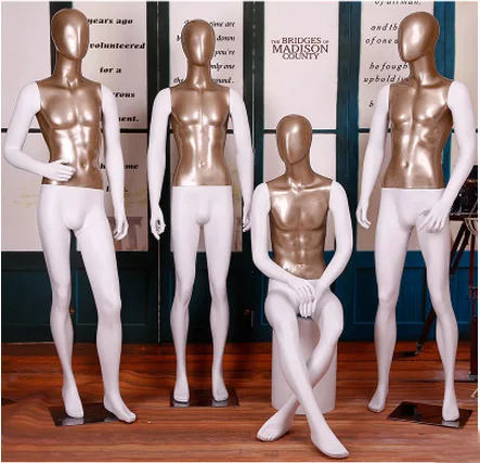 

Best Quality Fashionable Mannequin Fiberglass Men Mannequin Newest Style Model On Sale