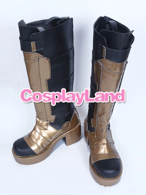 OW SOLDIER76 Giày Cao Gót Trò Chơi Cosplay Giày ShoesWomen Trang Phục Hóa Trang Đảng Giày Tự Làm Giày