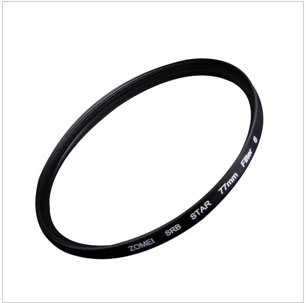 Filtro de estrela profissional premium zomei 82mm, ponto de 6 linhas 6pt para canon eos nikon sony pentax olympus dslr, lente de câmera