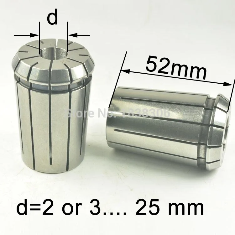 OZ25 Collet chuck set DIN 6388 462 E OZ 25 eoc 25 colletS PRECISION COLLETS  Milling Cutter  cnc tool holder machining tools