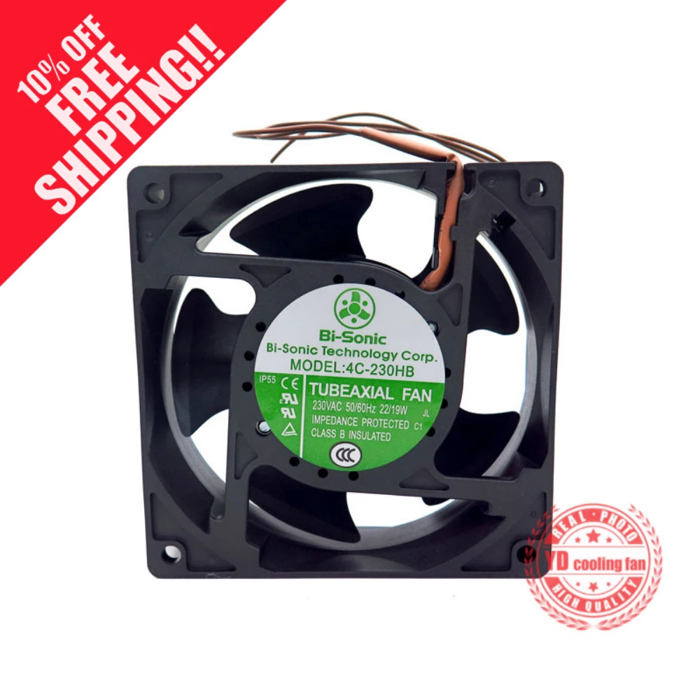 

NEW FOR BI-SONIC 4C-230HB 22/19W 12038 230V cooling fan