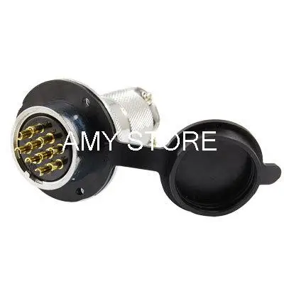 DF30-10 Metal 250V 10A 10 Pin Electric Deck Aviation Connector Plug