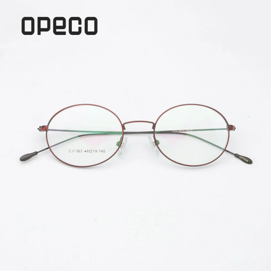 

Opeco big sale retro vintage metal classical eyeglasses including prescription lenses eyewear RX recipe frame spectacles #31363