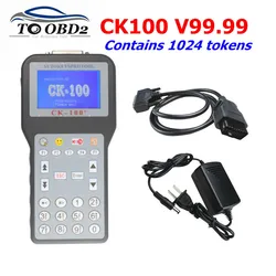 CK100 Auto Key Programmer CK-100 V99.99 V46.02 and Mini zed bull OBD2 Diagnostic Tool Car Fault Reader CK 100 Code Scanner Tool