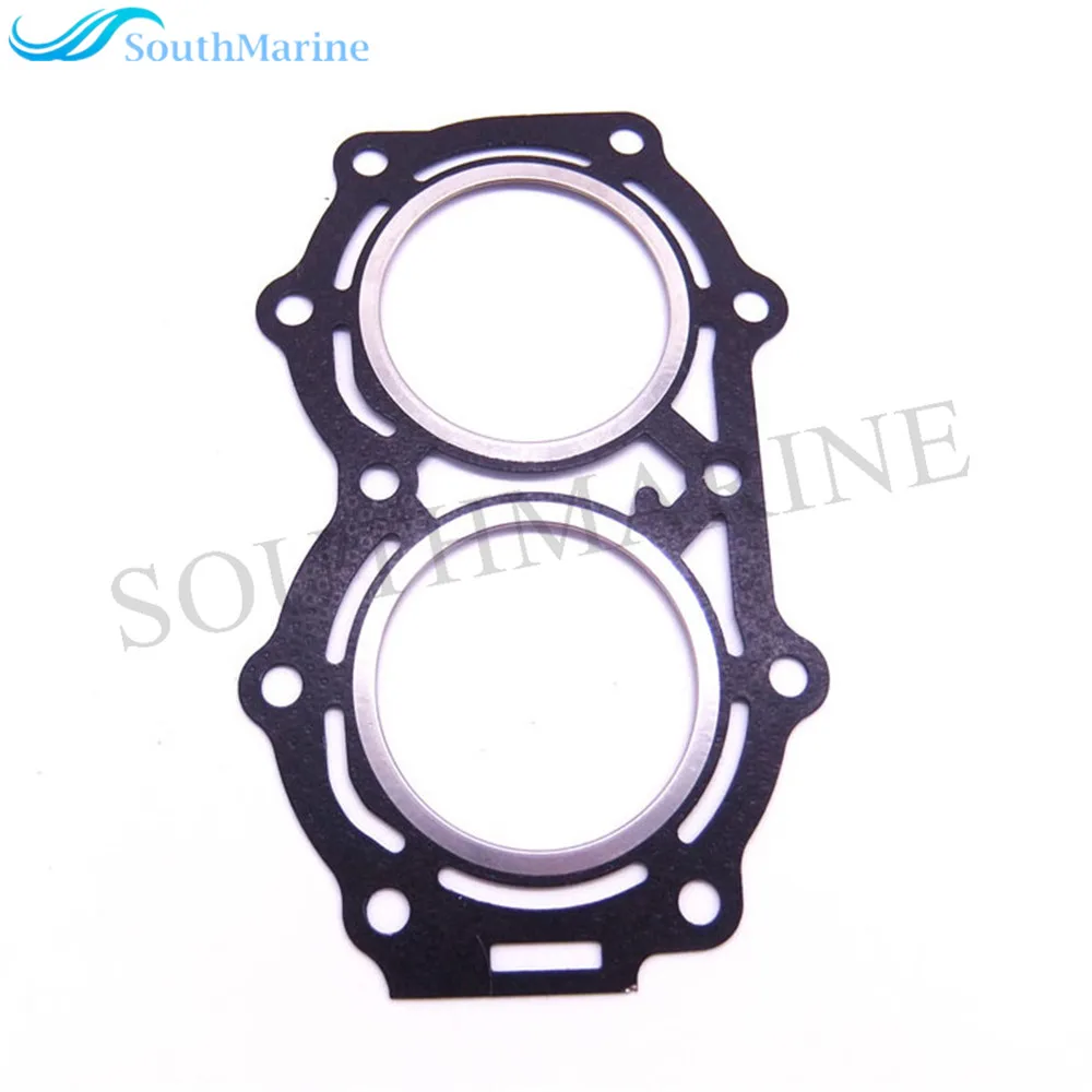 Boat Motor Cylinder Head Gasket 350-01005-1 350010050M 350010051M Fit Tohatsu Nissan Outboard Engine NS M 18HP 2-stroke, 2cyl