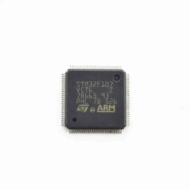 The patch STM32F107VCT6 flash memory chip microcontroller 32-bit CORTEXM3 256k