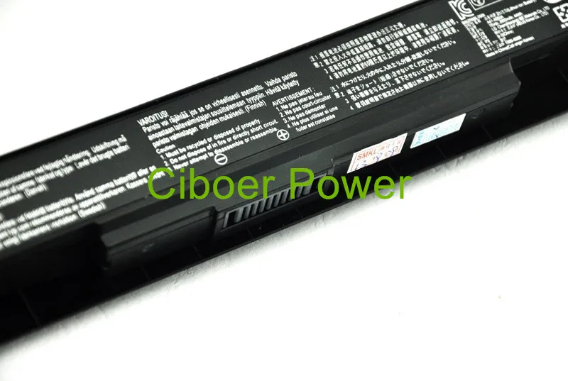 15V 44Wh Original A41-X550A Laptop Battery for  A41-X550 X450 X550 X550C X550B X550V X550D X450C X550CA 4CELL