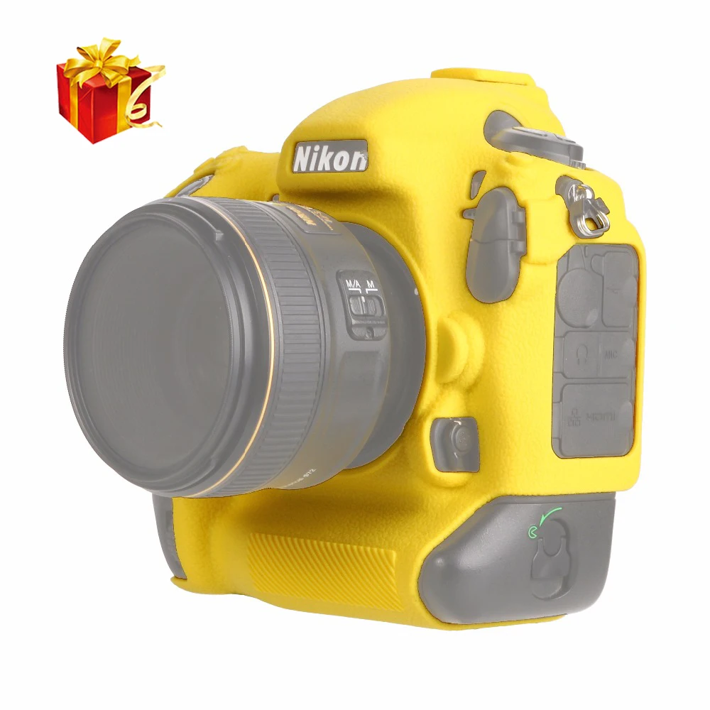 

The high quality Soft D5 Silicone Rubber Camera Protective Body Case Skin For Nikon D5 DSLR Camera Bag Protector Cover