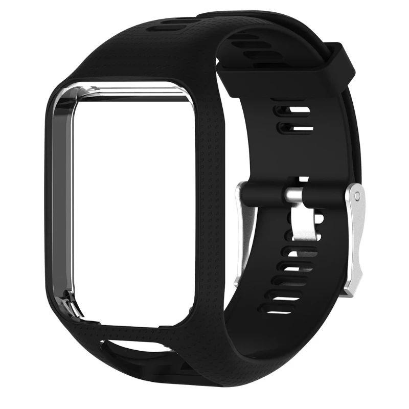 OOTDTY New Silicone Replacement Wrist Band Strap For TomTom Runner 2 3 Spark 3 GPS Watch