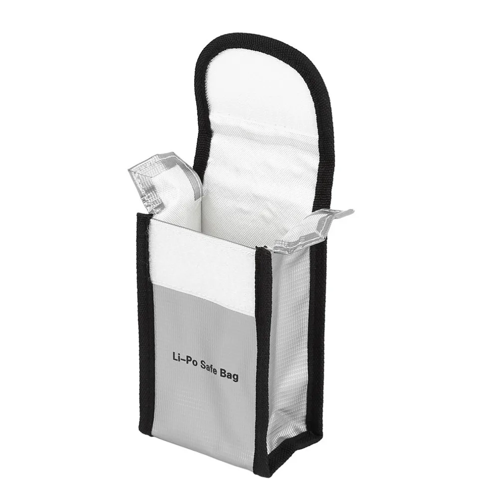 Lipo Battery Safety Bag Lipo Battery Guard Bag Charge Sack Battery Protection Bag 90x55x150mm per Rc Drone Car Boat Airplane