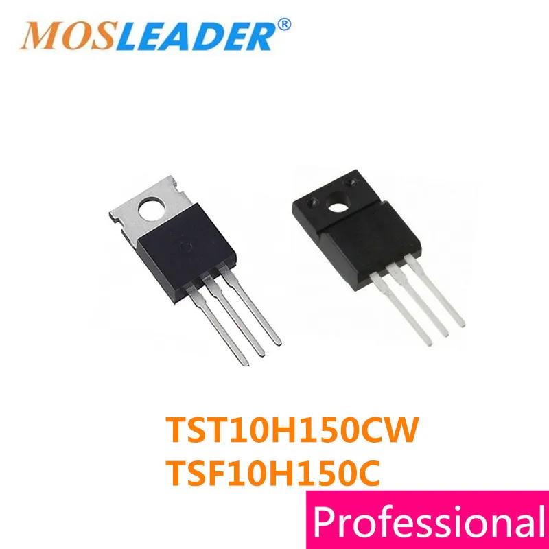 

Выпрямитель Шоттки Mosleader TST10H150CW TO220 TSF10H150C TO220F TSF10H150 TST10H150 10H150, 100 шт.