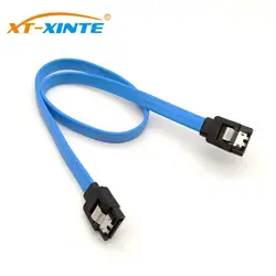 Hard Drive Data Cable Dual Straight Connector SATA 3.0 III SATA3 High Speed 6.0 Gbps Data Cable with Locking Latch