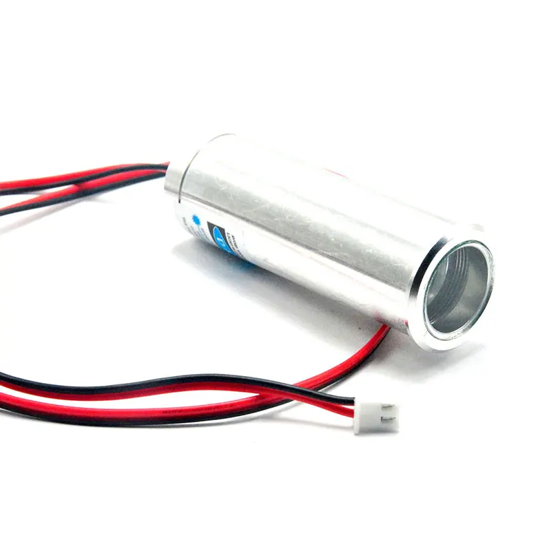 Módulo láser de punto rojo, barra de luces de escenario, KTV, 100 V-3,6 V, 22mm x 70mm, 650nm, 4,2 mW, 4 Uds.