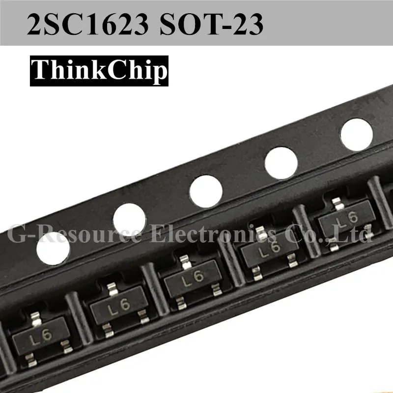 (100 шт.) 2SC1623 SOT-23 SMD NPN транзистор 200-400 увеличение (маркировка L6)