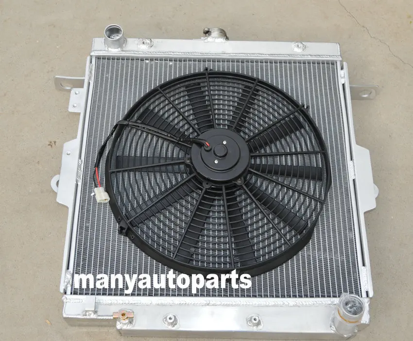 مشعاع من الألومنيوم لتويوتا لاند كروزر HZJ70/HZJ73/HZJ75/HZJ77 1HZ-FE 4.2L ديزل