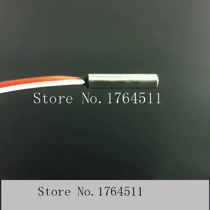 [BELLA] [High Precision] PT100 RTD temperature sensor PT100 temperature probe waterproof compact 3 * 15mm --5pcs/lot