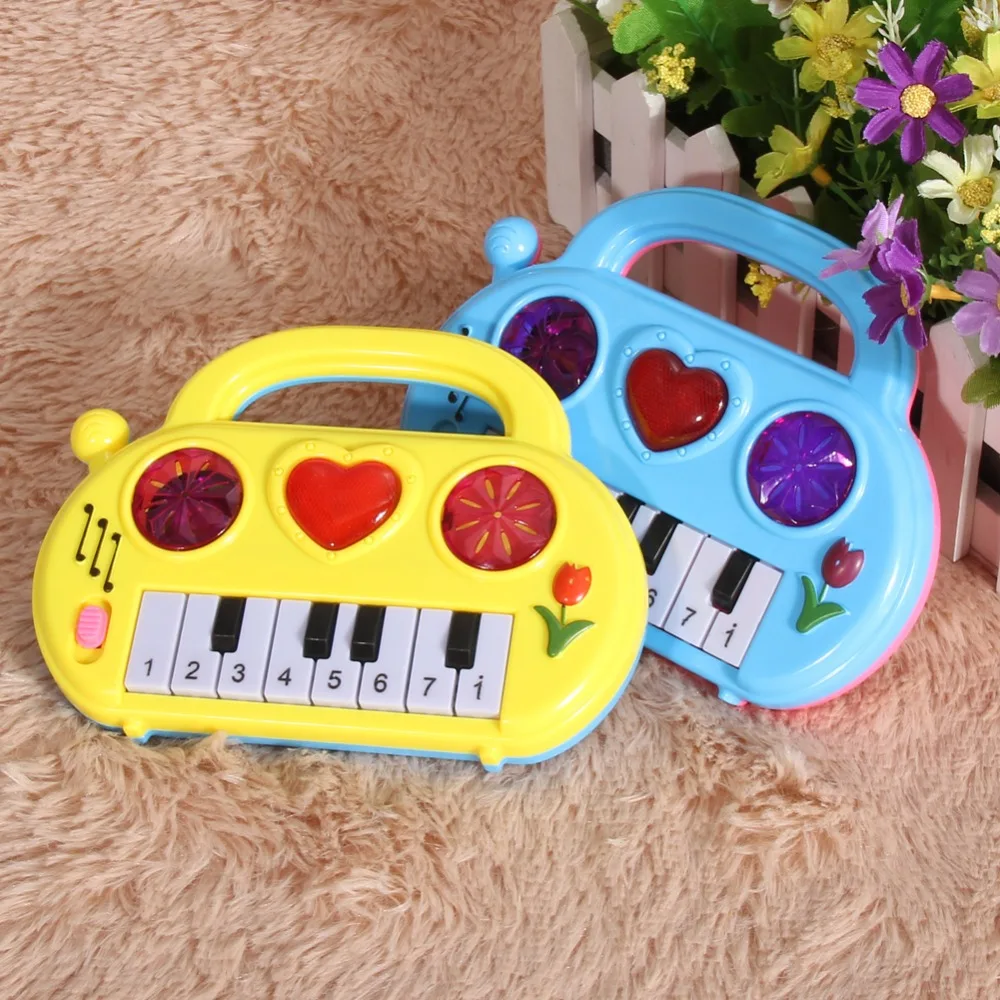 

Baby Piano Toy Infant Toddler Developmental Toy Plastic Kids Musical Piano Early Educational Toy Musical Instrument Gift DS19