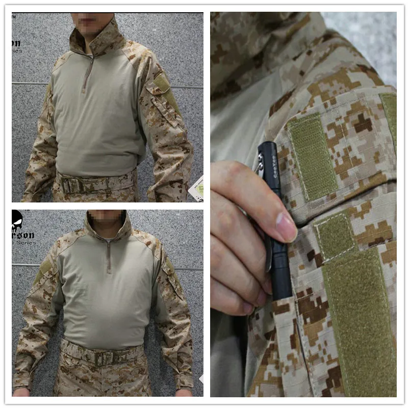 Koszulka bojowa Emerson Tactical G3 Koszulka wojskowa Emerson BDU aorsoft AOR1 EM8575