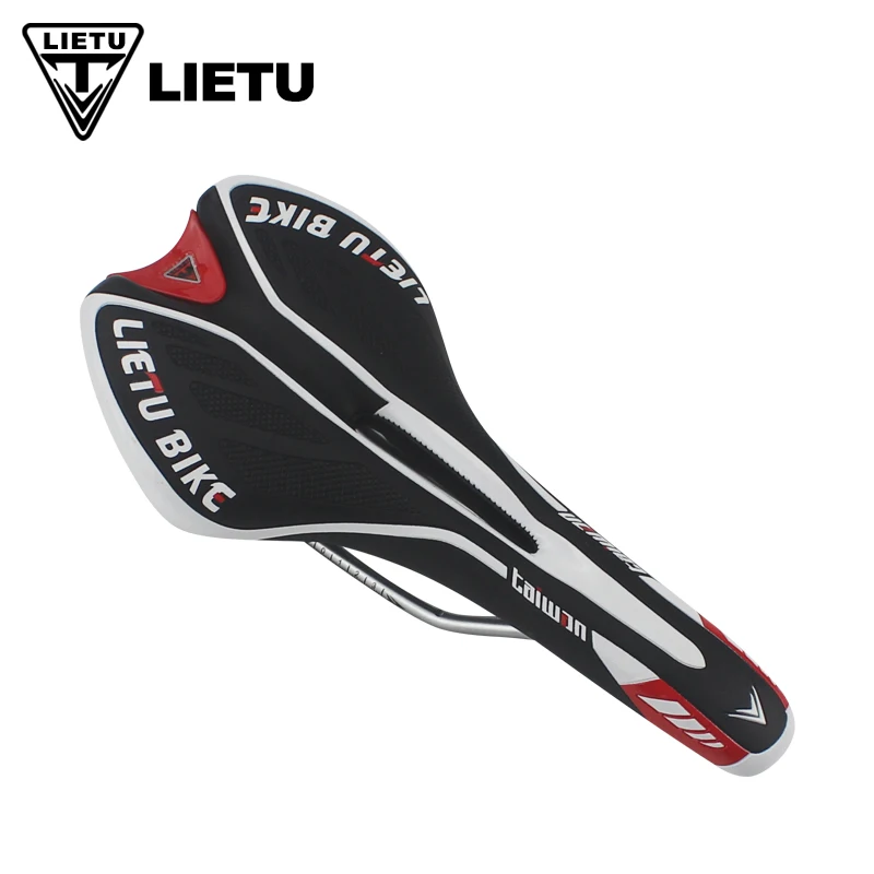 LIETU-Hollow Design Bicycle Saddle, Skidproof Bike Saddle, Seat Cushion, Bicycle Parts, MTB, Road Bike, Cycling, New