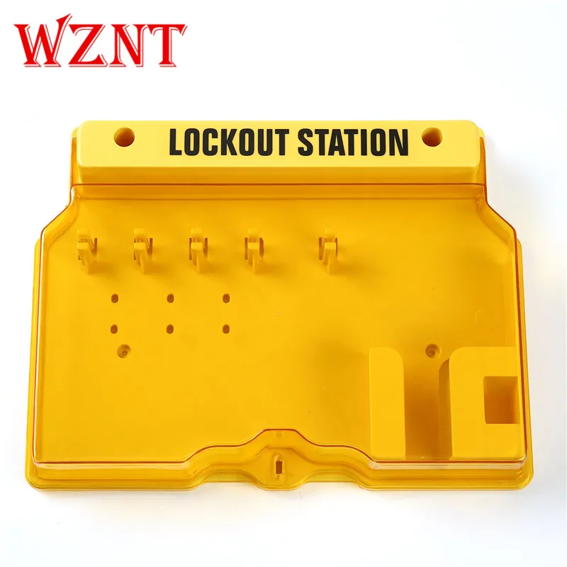 

NT-LS01 5-Locks Padlock Safety Lockout Station Tagout Management Station