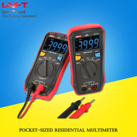 UNI-T UT123 UT123D Pocket-sized Digital Multimeter for Home Electricians/Full Function Burn-Proof