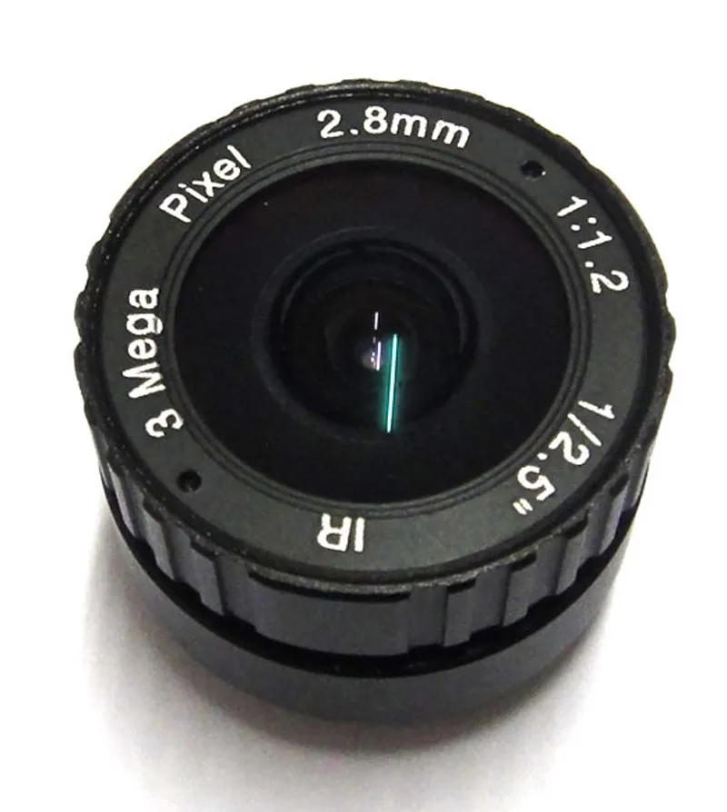 1/2. 5 "3MP HD 2.8mm obiektyw CCTV CS do montażu na IR szeroki kąt 115 stopni dla bezpieczeństwa kamera IP