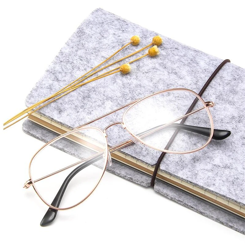 -1.0 -1.5 -2.0 To -4.0 Finished Myopia Eyeglasses Women Men Classic Metal Cat Eye Short-sighted Spectacles Black/Silver/Gold
