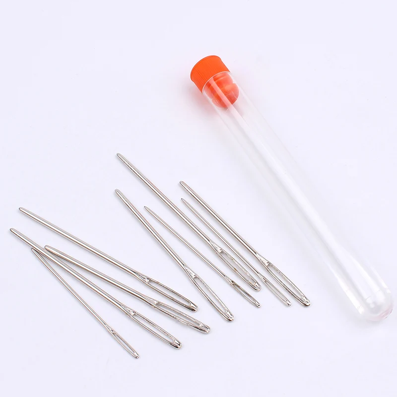 Quality Needles Sewing Tools Plastic Handle Awl Leather Hole Puncher Stitching Tools Drill Tools Crochet Locking Stitching DIY