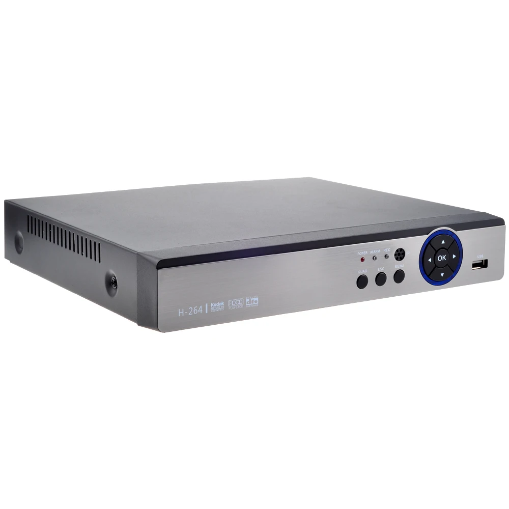 AZISHN كامل HD 8CH AHD 4 متر/الهجين شبكة 4 متر NVR 8CH AHD DVR VGA HDMI UTC XVR RS485 P2P ل AHD/TVI/CVI/CVBS/IP 5 في 1