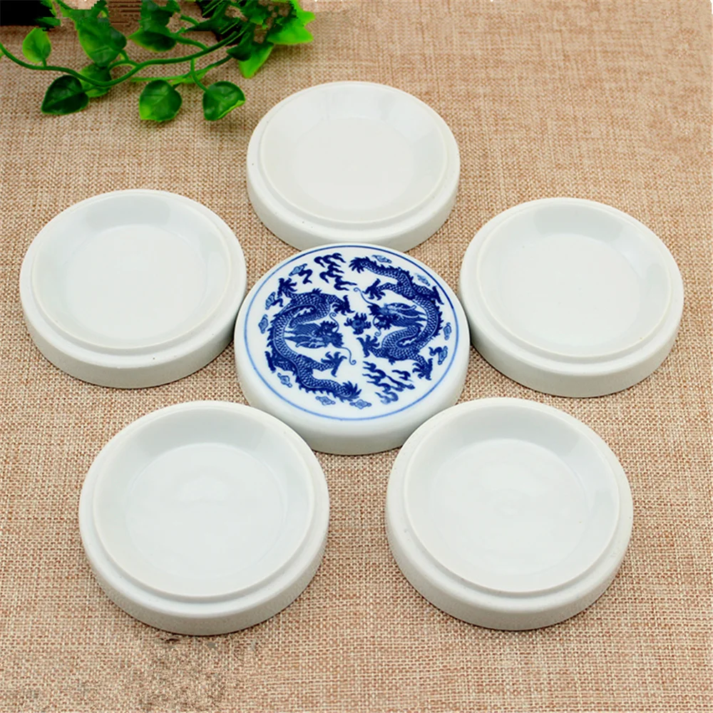 

1 Pcs 5 L Ceramics Watercolor Palette Paint Tray Plastic for DIY Craft Professional Art Painting