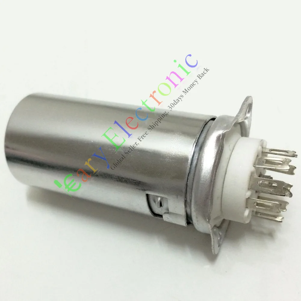 

Wholesale and retail 8pc 9pin Ceramic vacuum tube socket valve 55mm Shield 12AX7 12AU7 ECC83 ECC82 free shipping