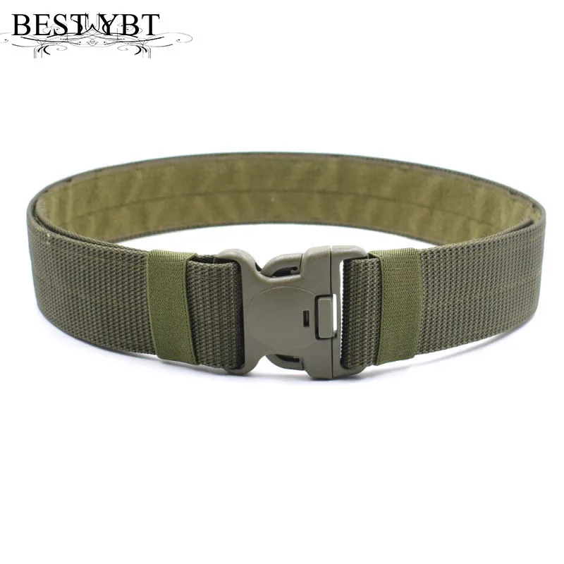 Best YBT Unisex Nylon belt Multi-functional military tactics outdoor sports fashion casual men belt Plastic insert buckle belt