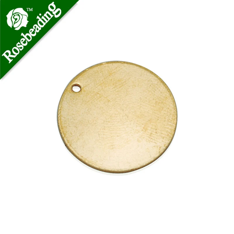 Unplated Flat Round Circle Blank Stamping Charms,,stamping blanks tags,brass made,various sizes,sold 50pcs/lot