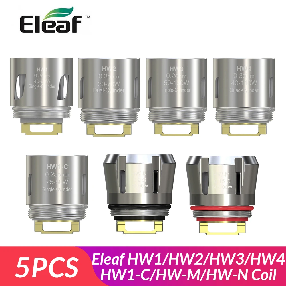 

Оригинальная катушка Eleaf HW HW-M/N Dual /HW-M2/N2, катушка для электронной сигареты Ikonn/Ello/ ijust3/ELLO Duro