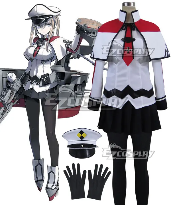 Kantai Collection KanColle Aircraft Carrier Graf Zeppelin Cosplay Costume E001