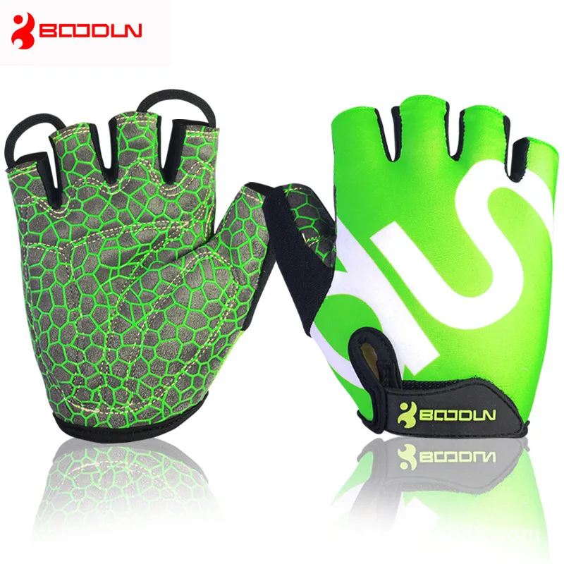 

BOODUN Cycling Bike Gloves Half Finger Shockproof Breathable MTB Mountain Bicycle Sports Gloves Men Women Cycling Equipment