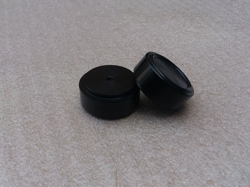 4 шт., Алюминиевые амортизаторы для ног, 39 х17 мм