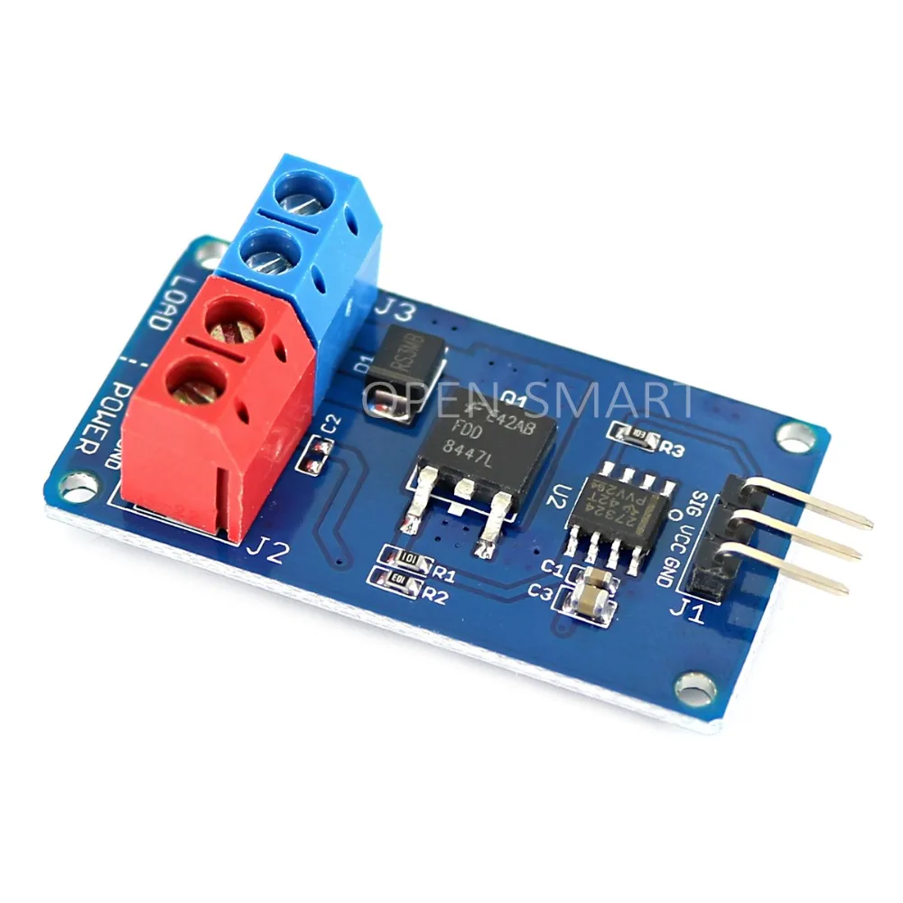 Mosfet Module Mosfet Switch module High-Current DC Fan Driver Motor Driver LED Strip Driver Steples Speed for Arduino